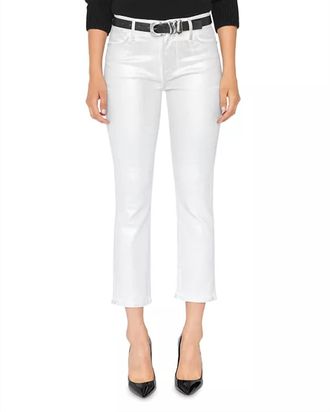 Frame Denim Le High Straight Leg Jeans In White