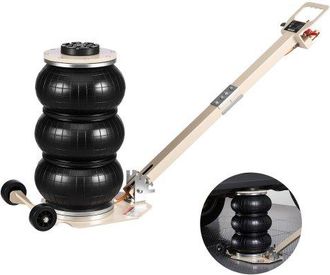 OEM Gato Neum&aacute;tico Para Coches 3 T, Con 6 Tubos De Acero Y Manivela Ajustable, Altura De Elevaci&oacute;n 140 A 450 Mm, Para Cambios De Neum&aacute;ticos Y Reparaciones