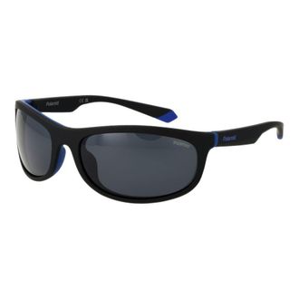 Polaroid Unisex Black Plastic Sunglasses - One Size