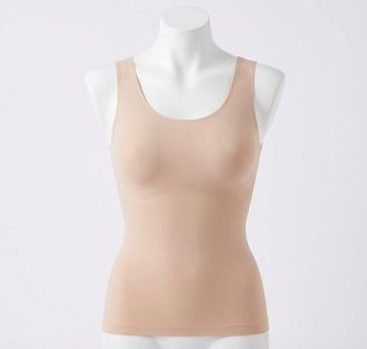 Spanx Invisible Tank Top In Champagne Beige