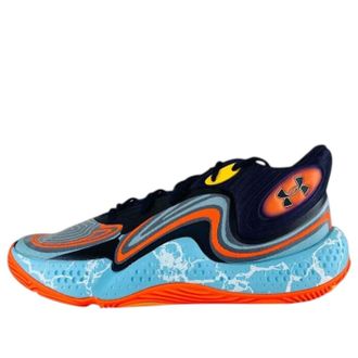 Under Armour Spawn 6 Mid E24 Midnight Navy Sky Blue 3028336-400