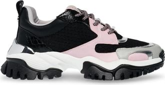 Steve Madden Lage Lace-up Sneakers - Dames - Sneakers - Veelkleurig - 38 1/2 EU - Schoenen