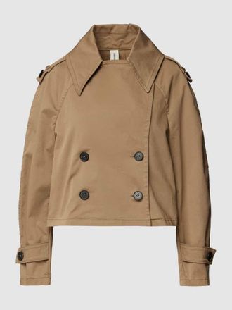 Drykorn Drykorn Relaxed Fit Jacke mit 3/4-Arm Modell ANS in Beige, Gr&ouml;&szlig;e 38