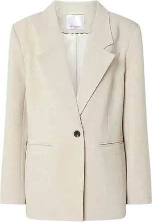 Co'Couture Blazers, female, Beige, Size: XL MavaCC Blazer