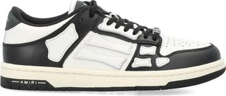 Amiri Skel Top Low Sneakers - Dames - Sneakers - Zwart - 40 EU - Leer - Schoenen