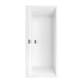 Villeroy & Boch Villeroy&boch - Sistema De Hidromasaje, Squaro Edge 12, Ba&ntilde;era, Ubq170sqe2dv, Rectangular, Quaryl, 1700 X 750 Mm, Blanco, Special Combipool Active (ap