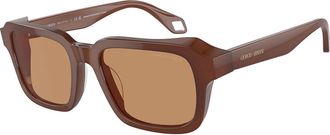 Giorgio Armani AR8194U 604253 Mens Sunglasses Brown Size 53
