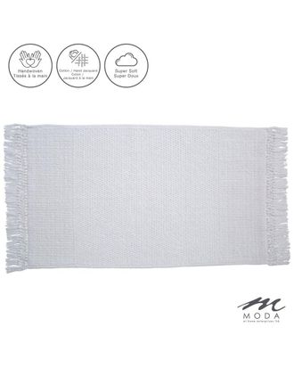 Moda at Home Moda At Home Carlaw Tasseled Bath Mat