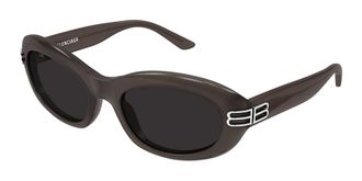 Balenciaga BB0431S 005 Womens Sunglasses Grey Size 57