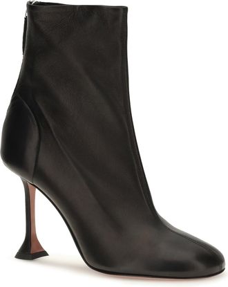 Amina Muaddi Iris Bootie - Black