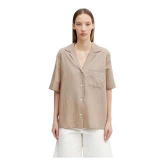 Maison Kitsun&eacute; Donna, Camicette, Beige, S, new