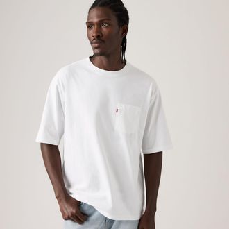 Levi's Half Sleeve Pocket Tee - Mens - 2XL - White