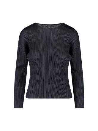 Issey Miyake Maglia Plissettata
