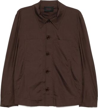 Simone Rocha Camicia Workwear - Marrone