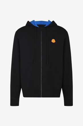 Moncler Kapuzensweatjacke mit Hahnenlogo