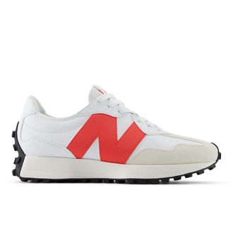 New Balance U327SKA 327 Men White-Orange RED UK 6.5