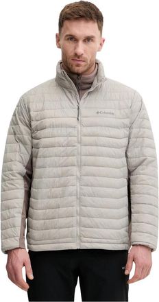 Columbia Powder Pass Hybrid Insulated Puffer Jacket - Heren - Ski Jassen - Grijs - XL - Polyester - Fitness