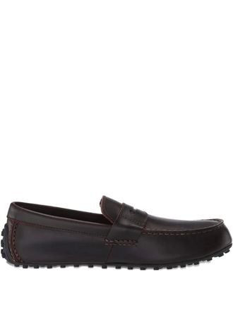 Sperry Top-Sider Hamilton 2 penny loafers - unisex - Rubber/Leather - 8 - Brown