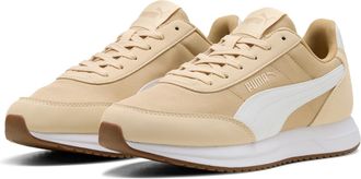 Puma Sneaker PUMA R78 LIGHTWIND, Damen, Gr. 37,5, sand dune, puma wei&szlig;, canvas, Textil, mehrfarbig, Schuhe Sneaker, mit Mesh-Obermaterial, mit SOFTFOAM+ Ei