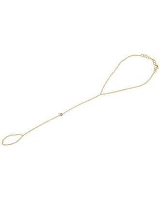 Sabrina Designs 14K 0.06 Ct. Tw. Diamond Hand Chain Bracelet