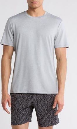 Zella Energy T-Shirt in Grey Silk Light Heather at Nordstrom Rack, Size Xx-Large