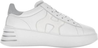 Hogan Rebel H564 Allacciato H Sneakers - Dames - Sneakers - Wit - 40 EU - Leer - Schoenen