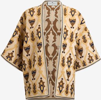 Etro Jacquard-Kesa mit Arabesken