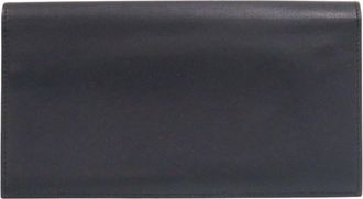 Herm&egrave;s Blue Indigo Swift Leather Coin Purse/Coin Case (Pre-Owned)