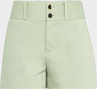 Alice & Olivia Mame High-Rise Shorts