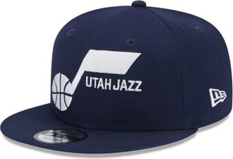 New Era Utah Jazz NBA Patch 9Fifty Pet - Heren - Petten - Blauw - M/L - Accessoires