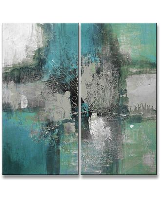 Ready2HangArt Ready2hangart Inkd Xxxii Wrapped Canvas Wall Art