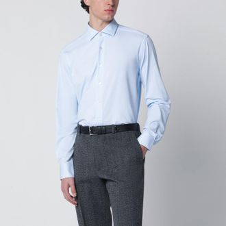 Xacus Light Blue Active Tailor Fit Shirt