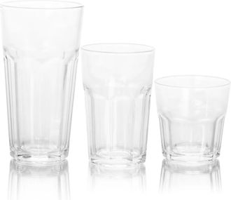 Better Chef Better Chef 18-Piece Glassware Set - Clear - GL-18