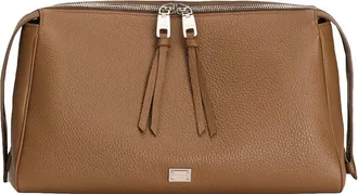 Dolce & Gabbana Brown Vittoria Large Crossbody Bag
