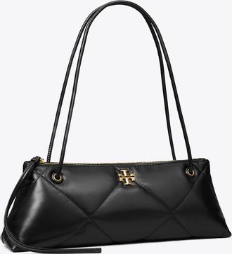 Tory Burch Womens Kira Diamond Quilt East-West Shoulder Bag, One Size