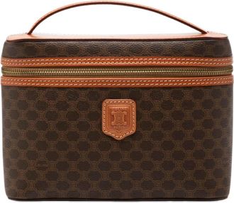 Celine Pre-owned Celine Macadam Coated Canvas Vanity Bag Ladies 6GKWDRNQMTJ0I71I