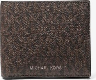 Michael Kors Hudson Signature Logo Billfold Wallet