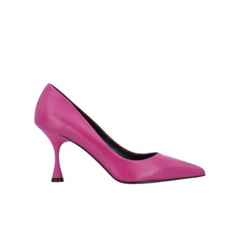 Gianmarco F. Schoenen, Dames, Roze, 39 EU, Leer, Fuchsia leren pumps