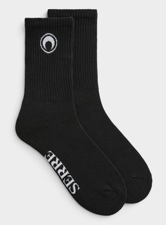 Marine Serre Mens Moon logo socks