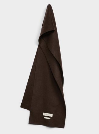 Jacquemus Mens Le Cachemiro wool-cashmere blend scarf