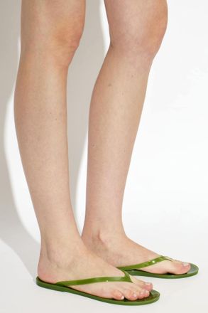 CHRISTOPHER ESBER Jo Rubber Flip-flops, Womens, Green
