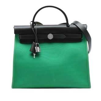 Herm&egrave;s Pre-owned Borsa Herbag Zip 31 - - Pre-owned - Donna - Verde - ONE SIZE