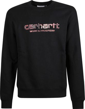 Carhartt Work in Progress Black Solar Chrome Sweatshirt