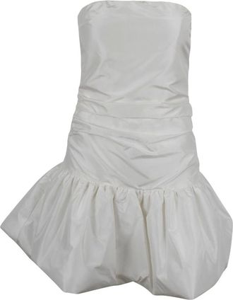 Rotate ROTATE Birger Christensen, Party Dresses, female, White, Size: XS Balloon Mini Dress