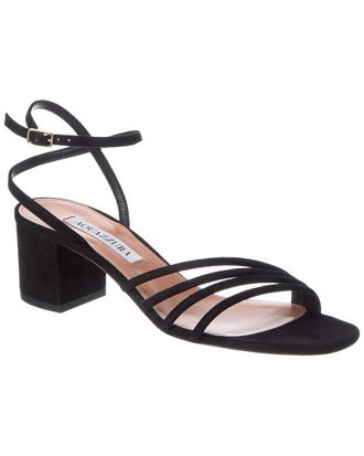 Aquazzura Latour 50 Suede Sandal