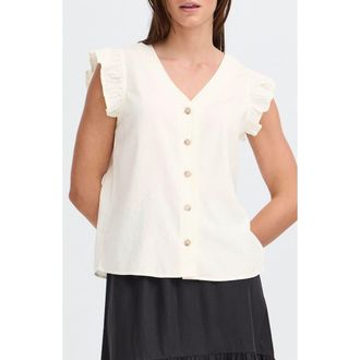 b.young Falakka Top in Marshmellow at Nordstrom Rack, Size 4 Us / 36 Eu