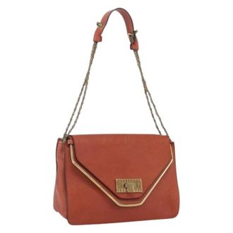Chlo&eacute; Pre-owned Shoulder Bags, female, Orange, Size: ONE SIZE Pre-owned Shoulder Bag