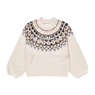 Munthe Dames, Truien, Beige, Maat: L