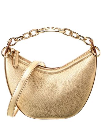 Valentino Vlogo Mini Leather Hobo Bag