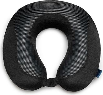 Brookstone Cool Touch Neck Pillow in Black at Nordstrom Rack